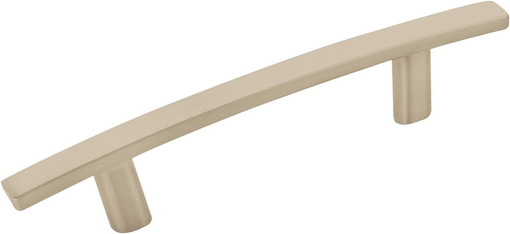 Amerock | Cabinet Pull | Satin Nickel | 3 Inch (76 Mm) Center to Center | Cyprus | 10 Pack | Drawer Pull | Drawer Handle | Cabinet Hardware