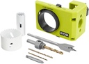 Ryobi A99DLK4 Wood and Metal Door Lock Installation Kit for Installing Deadbolts and Locksets