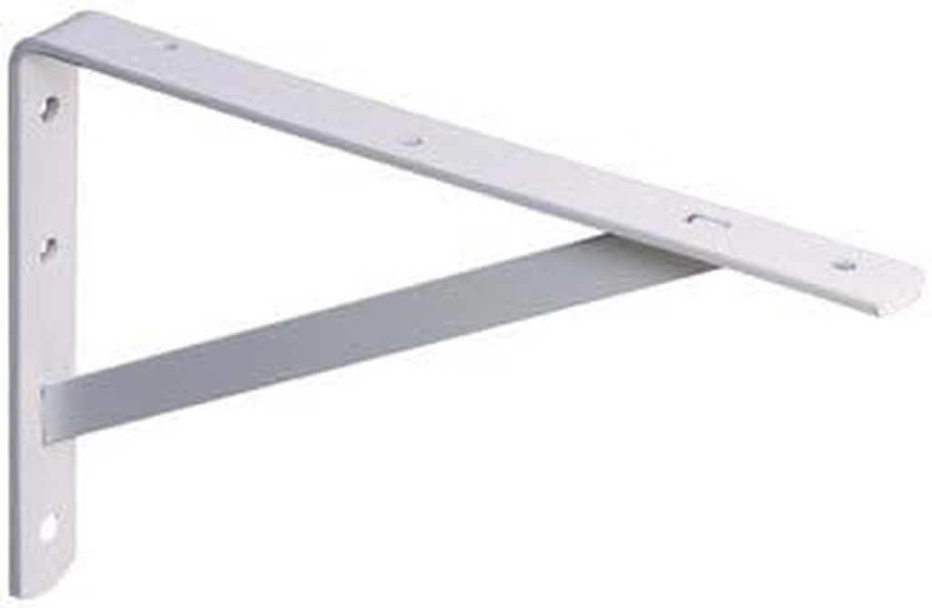 Knape & Vogt White Steel Heavy Duty Shelf Tie Bracket 22 In. L 1200 Lb.