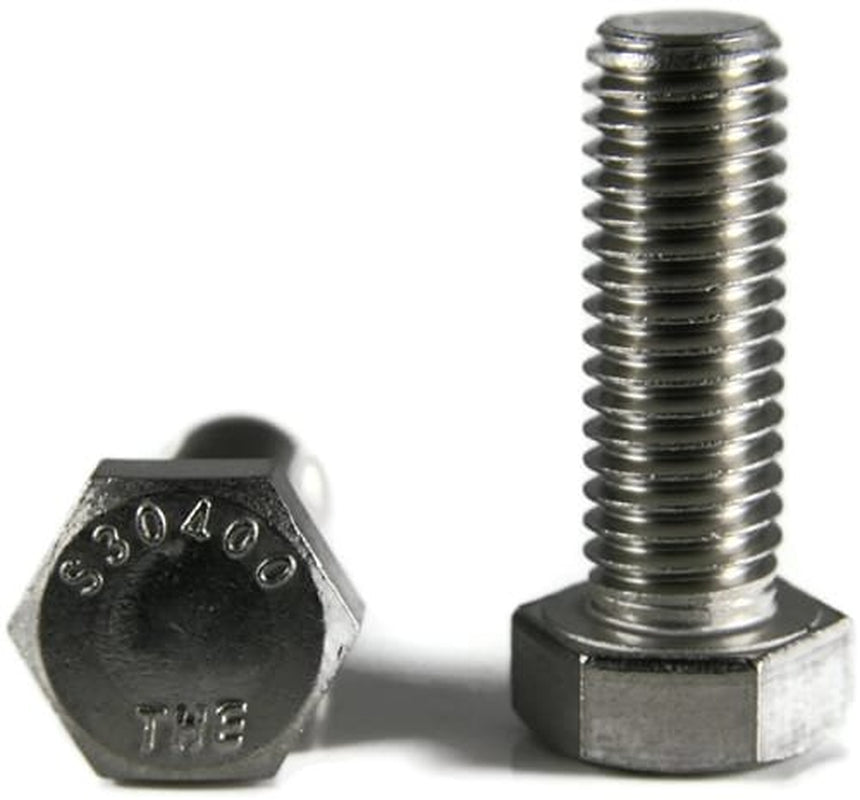Newport Fasteners 7/8 Inch X 2 Inch Hex Cap Screw 18-8 Stainless Steel (Quantity: 15 Pcs) 7/8-9 X 2 Hex Bolt/Coarse Thread/Fully Threaded