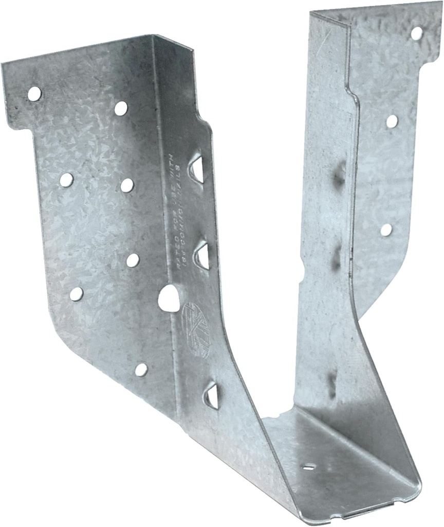 Simpson Strong-Tie Joist Hanger 5-3/8" H X 1-5/8"W X 3" D Min Heel Height: 4-5/16" for 2" X 6" 16 Ga