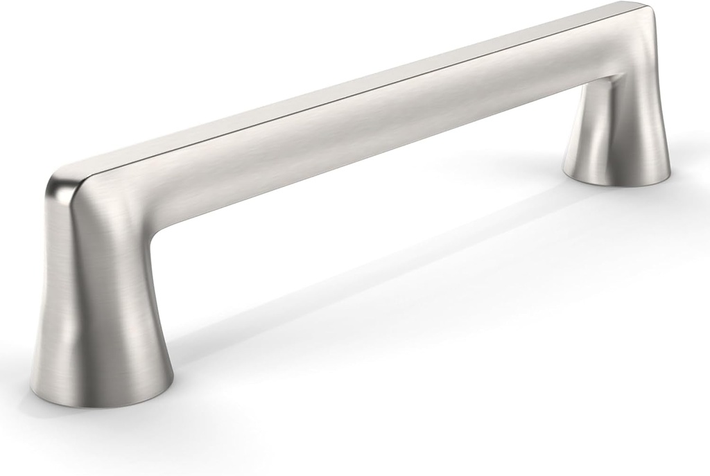20 Pack 5 Inch(128Mm) Black Kitchen Cabinet Handles, Brushed Nickel Drawer Pulls, Ideal for Cabinet,Drawer,Cupboard and Wardrobe