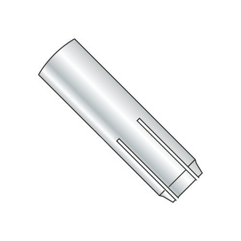 1/2-13 Drop-In Anchors/Steel/Zinc (Setting Tool Included) / Bolt Size: 1/2-13 / Hole Diam.: 5/8" / Thread Length: 3/4"-1 3/16" / Min. Embedment: 2" (Carton: 50 Pcs)