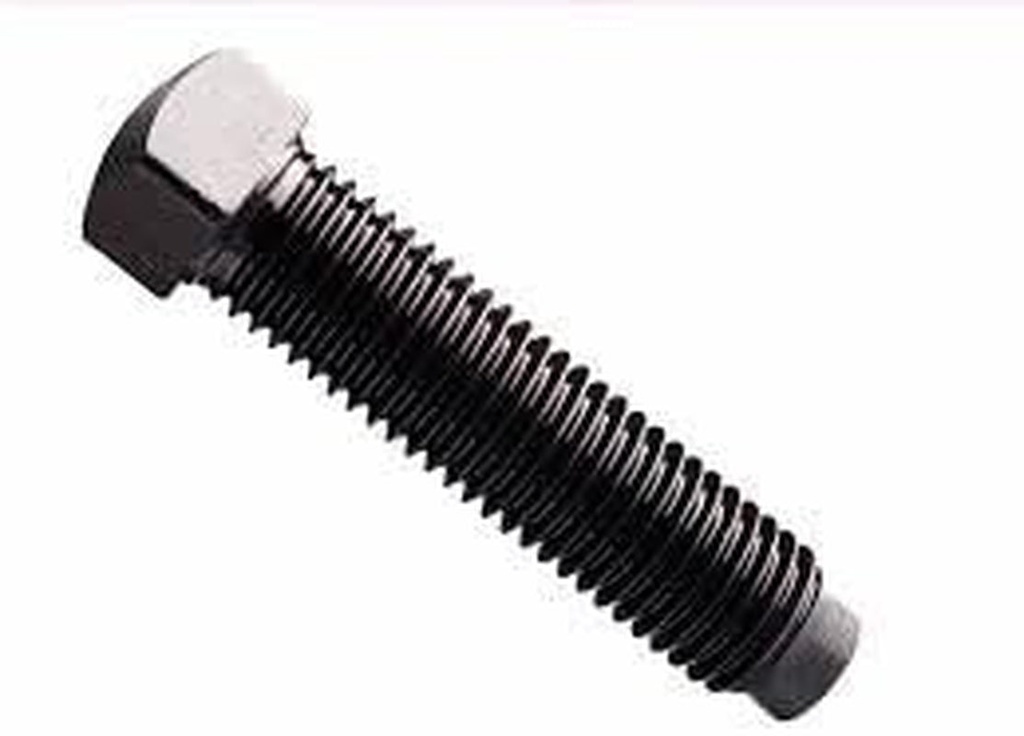 Square Head Set Screw, Dog - Half, 5/8-11 X 1 1/4", Alloy Steel Case Hardened, Black Oxide, Full Thread (Quantity: 50) Coarse Thread, 5/8 Inch Square Head Bolts, Length: 1 1/4 Inch