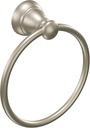 Moen Y2686BN Banbury Hand Towel Ring, 0.4, Brushed Nickel