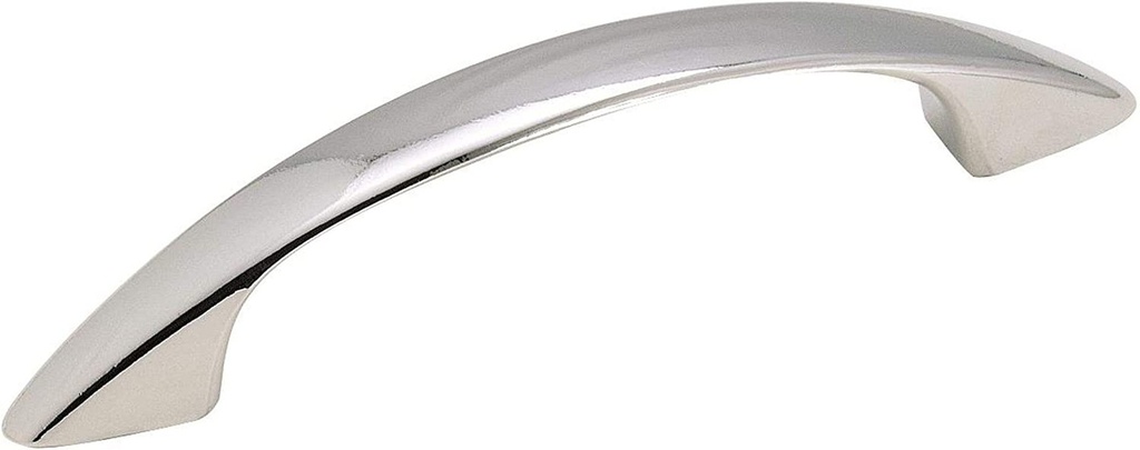 Amerock | Cabinet Pull | Polished Chrome | 3 Inch (76 Mm) Center to Center | Everyday Heritage | 10 Pack | Drawer Pull | Drawer Handle | Cabinet Hardware