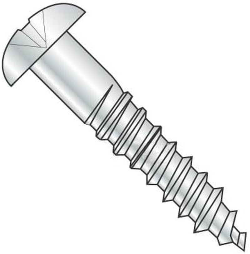 #8 X 1 1/2" Wood Screws, round Head, Phillips Drive, Brass, Plain Finish (Quantity: 100 Pcs)