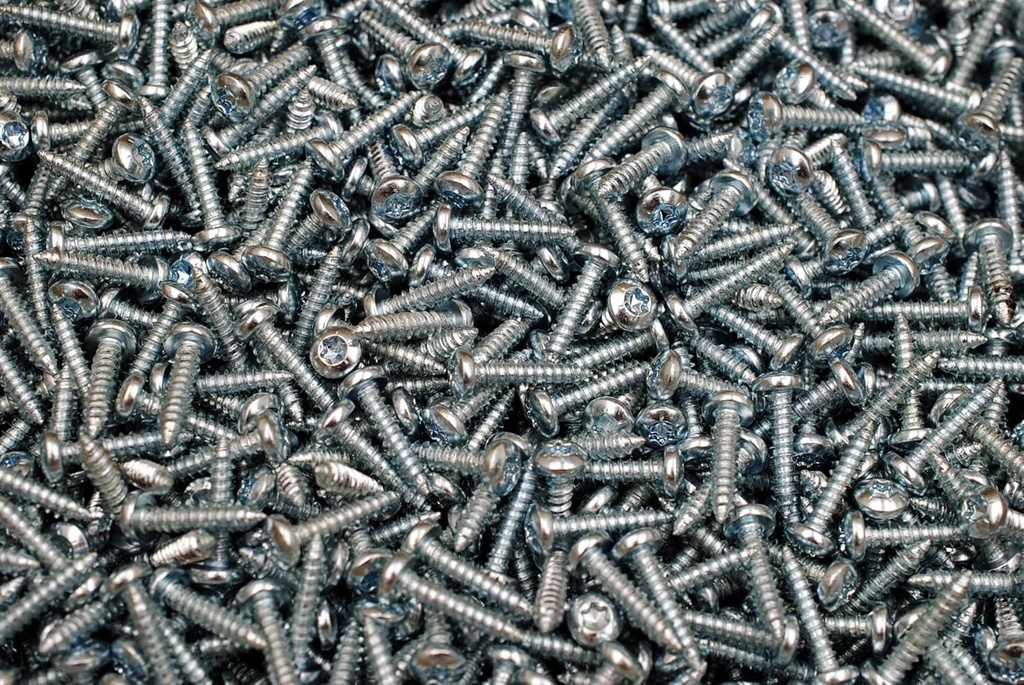(1500) Torx Pan Head 8 X 3/4 Type AB Zinc Plated Sheet Metal Screw SMS