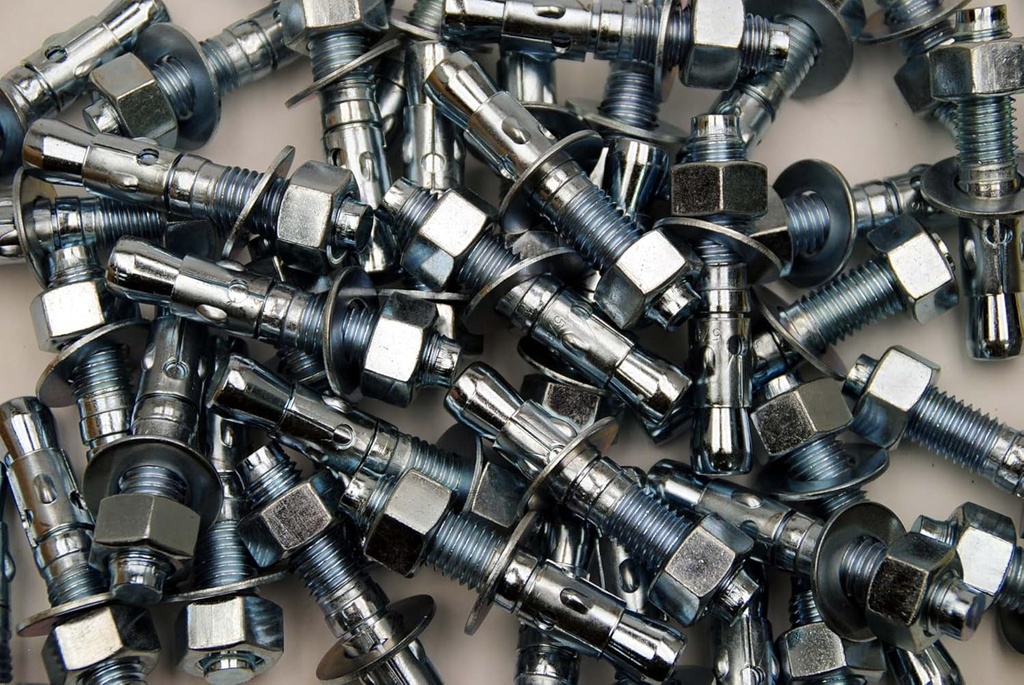(15) Concrete Wedge Anchor Bolts 5/8 X 3-1/2 Includes Nuts & Washers