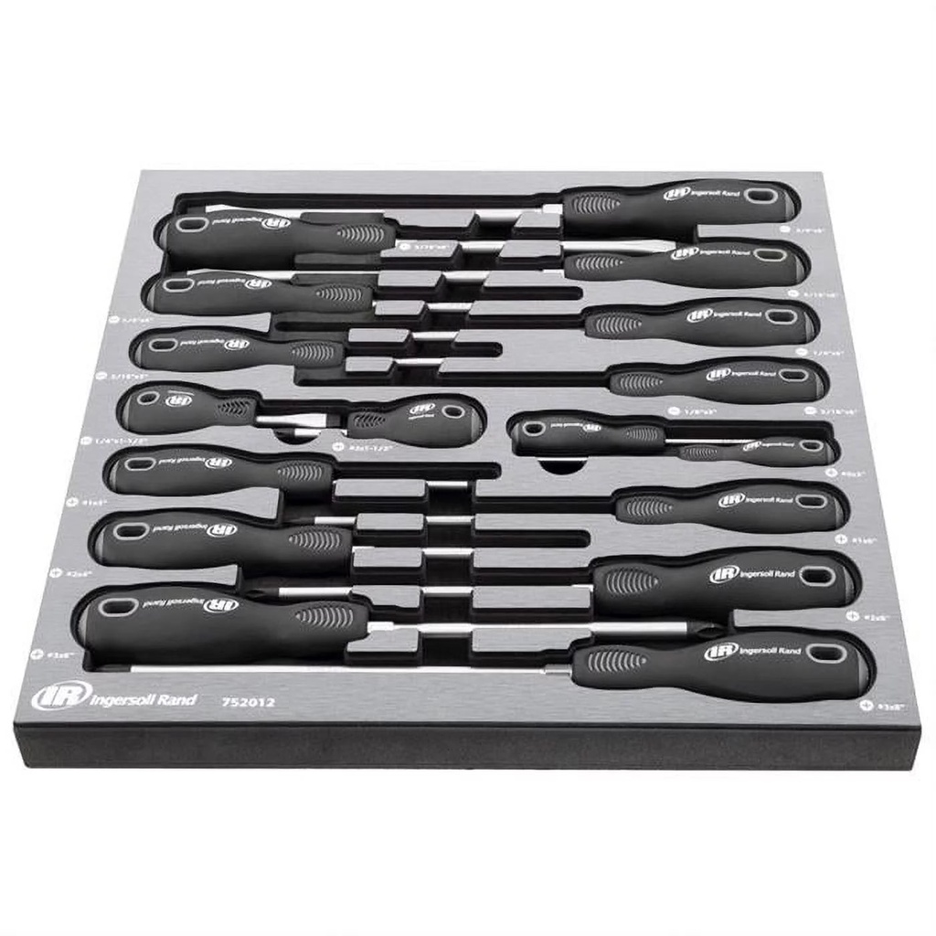 Ingersoll Rand 752012 Master Screwdriver Set, 17 Piece