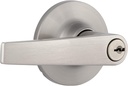 Miseno MLK1021SN Miseno MLK1021 Momac Straight Single Cylinder Keyed Entry Door Lever Set