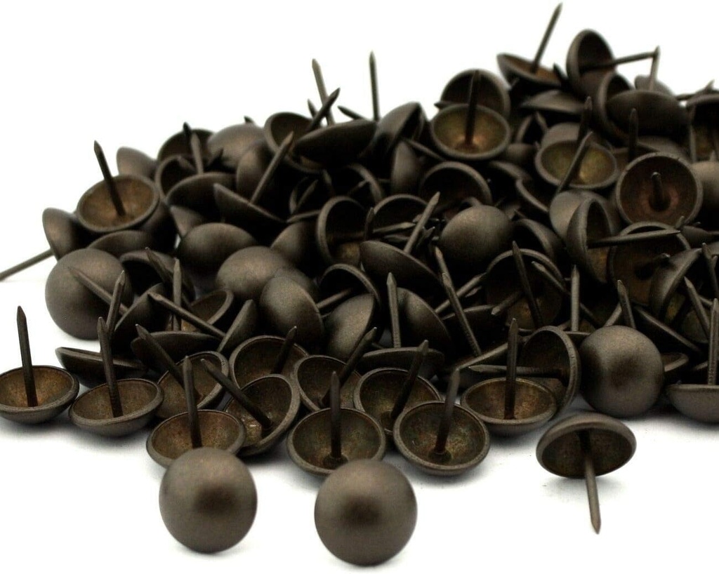 C.S. Osborne 250 Pcs 3/4" Diameter Dark Natural Nail #7264-N Decorative Tacks