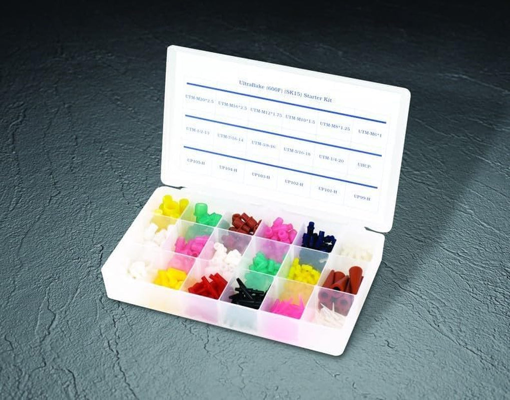Caplugs SK9 - SK-SH Series - Masking Starter Kit, Miscellaneous EPDM Pull-Plugs, 18 Sizes, Product Protection, Rubber Plugs, Masking, Reusable