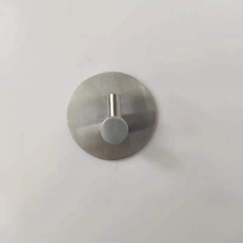 Brushed Bathroom Towel Hook, Coat Robe Clothes Hook for Bathroom Kitchen Garage Wall Mounted (4 Pack), 304 Stainless Steel Brushed