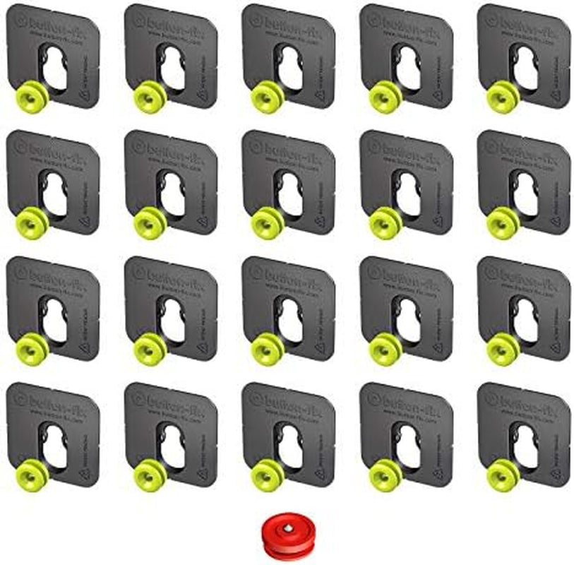 Button Fix Type 1 Bonded Bracket Marker Guide Kit Connecting 90º Degree Panels Quality (20 Sets + 1 Marker Guide)