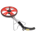 DNA Motoring TOOLS-00057 DNA MOTORING Telescoping Handle Long Distance LED Measuring Digital Wheel Road Warehouse