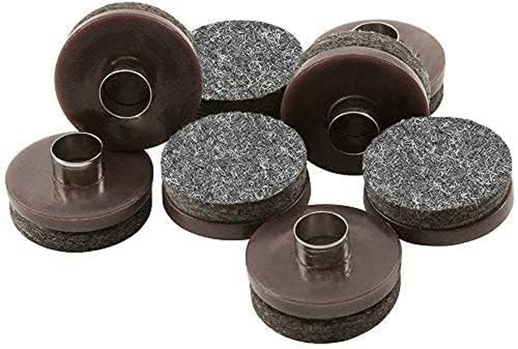 7/8" Nail on Felt Chair Glides (Pack of 40 Glides)
