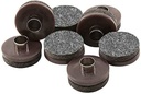 7/8" Nail on Felt Chair Glides (Pack of 40 Glides)