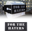 Molle Panel Toilet Paper Holder | Toilet Paper Roll Tube Included | Durable 2-Stage Hammer Black Powder Coat | Made in the USA | Rago Fabrication