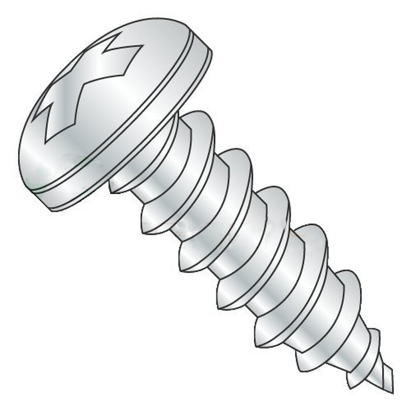 MS51861-36 / #8 X 5/8" Mil Spec Type AB Self Tapping/Phillips/Pan/Steel/Cad (Carton: 2,000 Pcs)