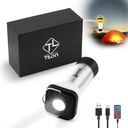 TILON LED Flashlights Outdoor 5 Modes Black