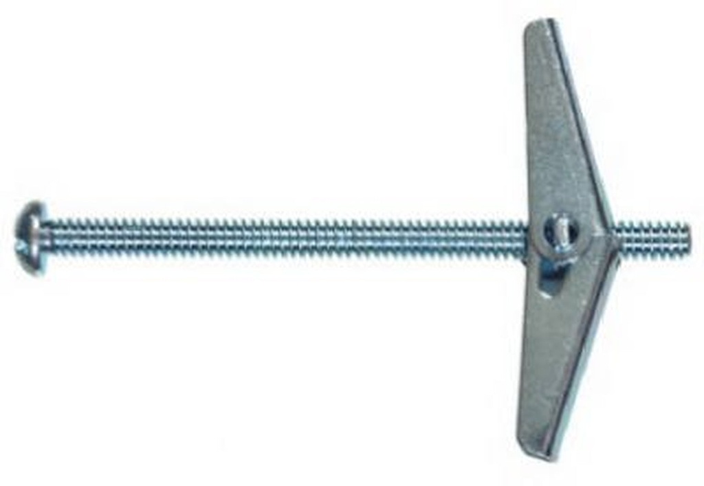 41428 Toggle Bolts, round Head, 1/4 X 3-In, 6-Pk. - Quantity 5