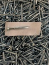 Type 17#8 X 1"Phillips Flat Head W/Nibs Particle Board Screws, Zinc Plated. Cabinet & Wood Working. Sold by 10 Lbs/Per Box