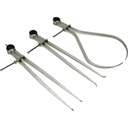 3 Piece 12 Inch Long Spring Caliper Set [12-Inch]
