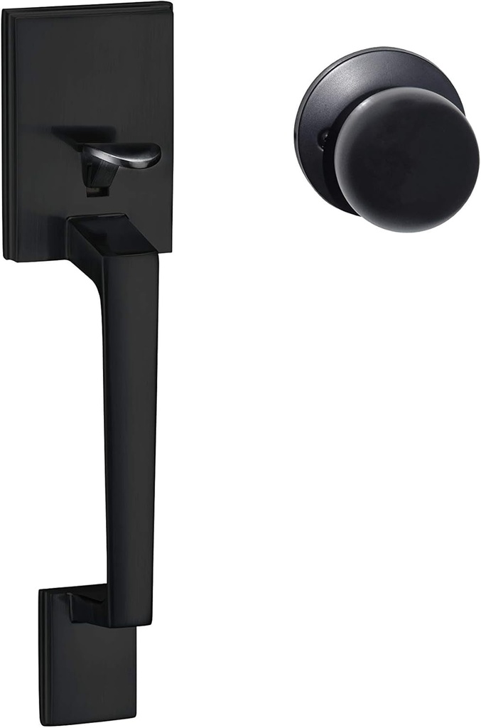 Colosus NDL 832 Front Entry Handle Latitude Interior Lever (Iron Black)