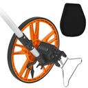 SKYSHALO Measurement Wheel, 12.5-Inch Diameter, Adjustable Height 39.37-15.75 Inches, Tracks up to 9,999 Feet, Includes Carry Bag, Ideal for Measuring Various Surfaces