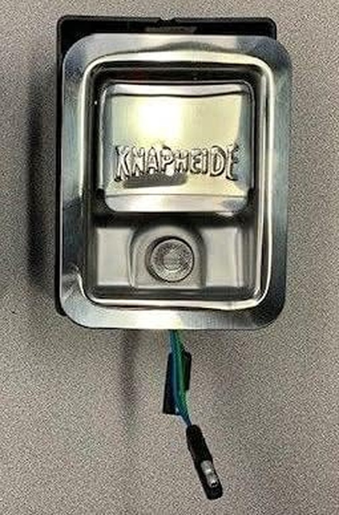Knapheide 26253997, Stainless Steel Rotary Latch W/Power Lock (Key Code 004)