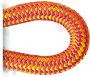 Pelican Rope Arborist Rope 11.8Mm X 200Ft High-Strength 24-Strands Static Climbing Rope | 5,400 Lb Strength for Tree Climbing, Pulling, Outdoors & Swing | Made in USA - Red, Tight Spliced Eye