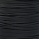 GOLBERG Elastic Shock Cord - 2.5Mm, 1/32, 1/16, 3/16, 5/16, 1/8, 3/8, 5/8, 1/4, 1/2 Inch Diameter - 10, 25, 50, 100 Ft Lengths - Made in the USA (Black, 1/8In X 100Ft)