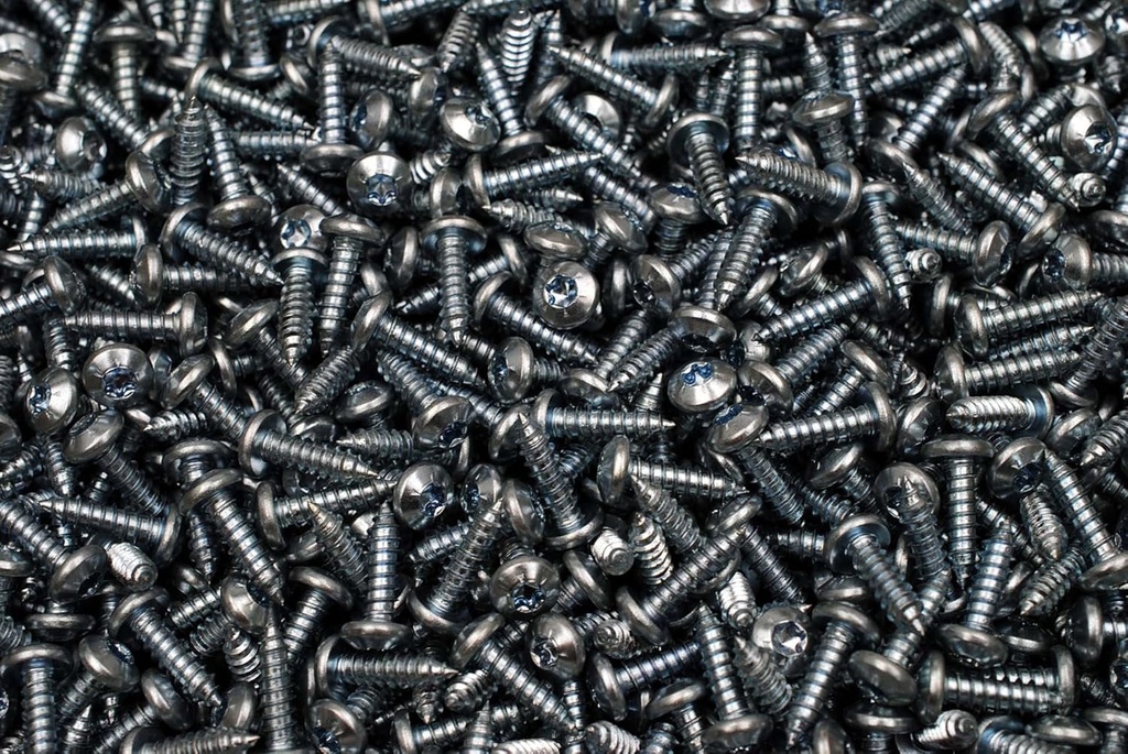 (800) Torx Pan Head 12 X 3/4 Type AB Zinc Plated Sheet Metal Screw SMS