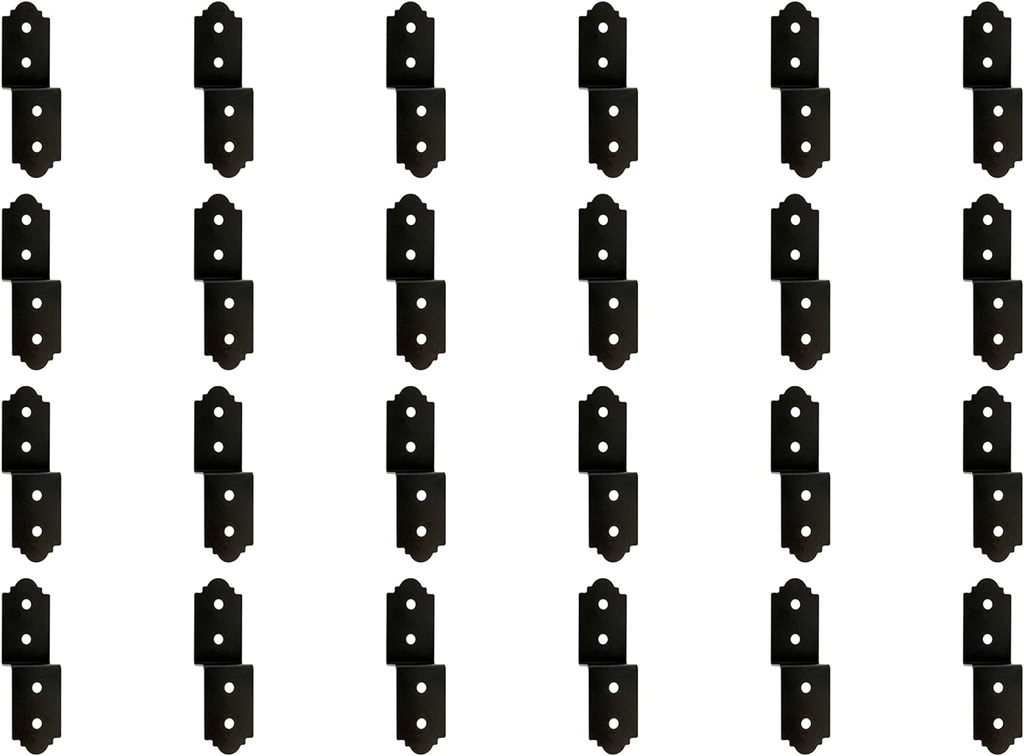 Simpson Strong Tie APDJT2R-4 Outdoor Accents® Mission Collection® 3 In. ZMAX®, Black Powder-Coated Deck Joist Tie for Rough 2X, 24-Pack