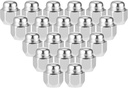 20 Pcs Wheel Lug Nuts Compatible for Nissan Altima Murano for Infiniti G20 I30 M35, Durable M12 X 1.25 Carbon Steel Silver Tone Tire Lugnuts