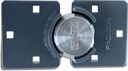 Paclock'S UCS-7S/770 Hasp and Puck Combo Kit, Buy American Act Compliant, Stainless Steel Body, Grey Hasp, High Security 6-Pin Cylinder, Keyed Differently, with Backplates