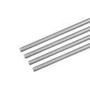 MECCANIXITY Fully Threaded Rod M6 X 450Mm 1Mm Thread Pitch 304 Stainless Steel Right Hand Threaded Rods Bar Studs 4 Pack
