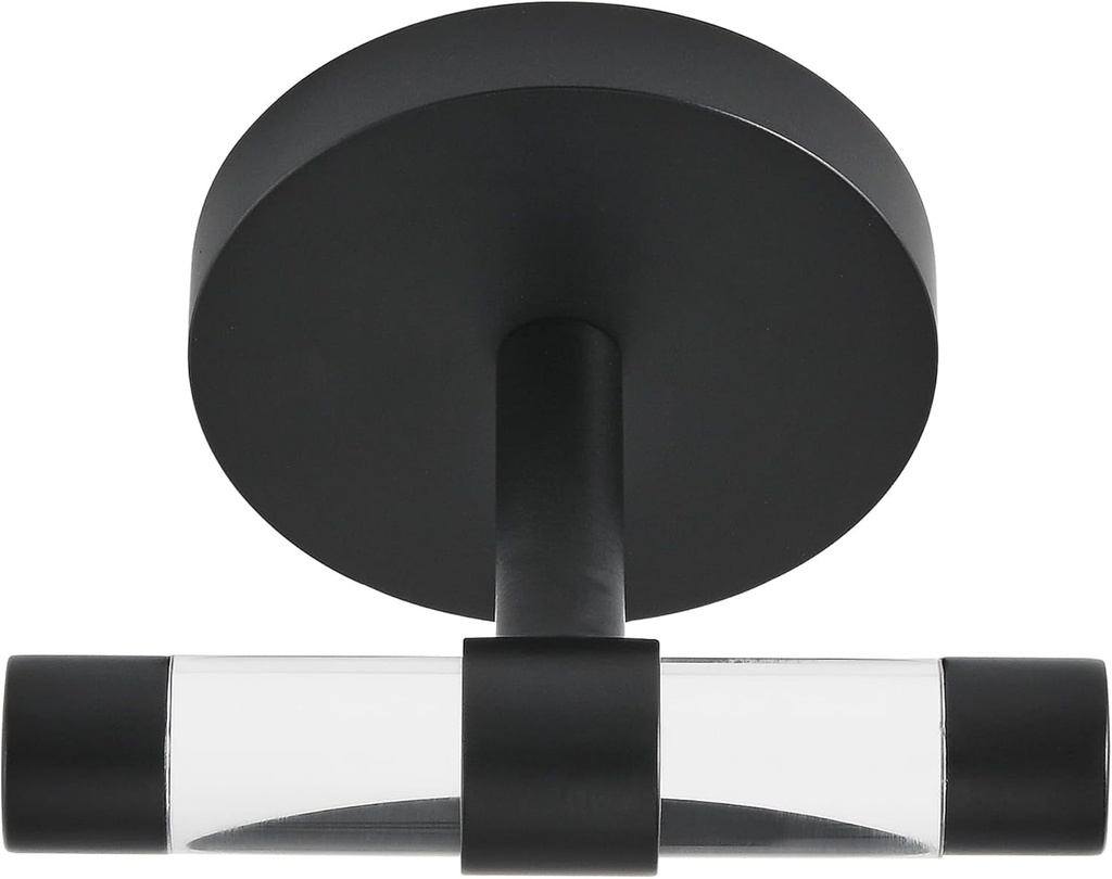 Swiss Madison Well Made Forever Verre Acrylic Robe Hook in Matte Black