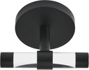 Swiss Madison Well Made Forever Verre Acrylic Robe Hook in Matte Black