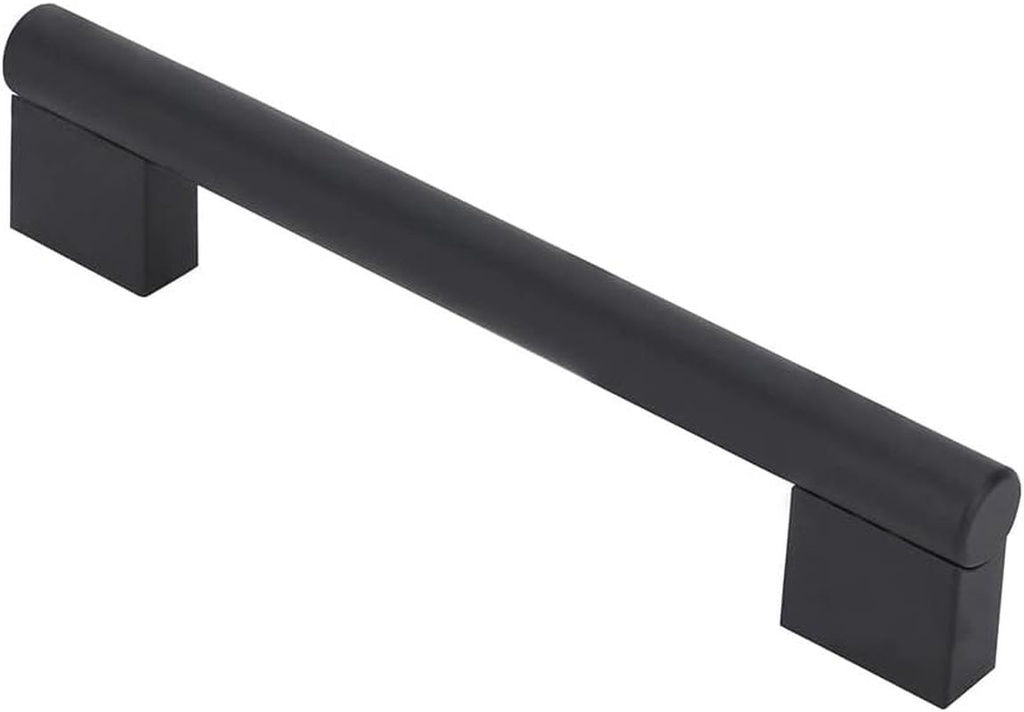 10 Pack Cabinet Handle, 5" Hole Centers Black Drawer Handle,Bar Pull for Dresser, Black Pull for Cabinet,Simple Modern Pullls (Black 10Pcs, 5")