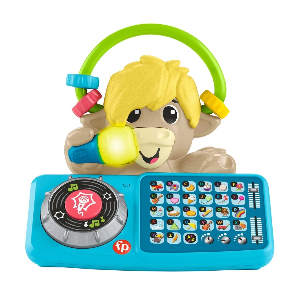 Fisher-Price Link Squad a to Z Yak Baby Learning Toy with Music & Lights