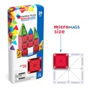 MAGNA-TILES® Micromags Travel Set, 26-Piece Magnetic Construction Set, the ORIGINAL Magnetic Building Brand