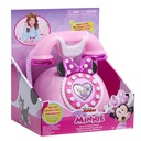 Disney Junior Minnie Mouse Ring Me Rotary Phone with Lights and Sounds, Pink Baby and Toddler Toys