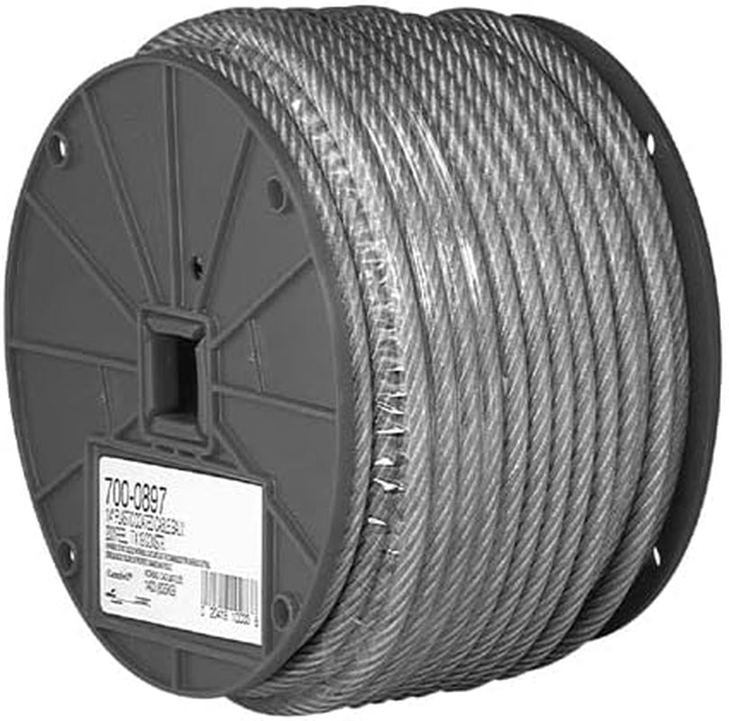 Apex Tool Group - Chain .19In. X 250Ft. Cable Vinyl Coated Reel 7000697 - Pack of 250