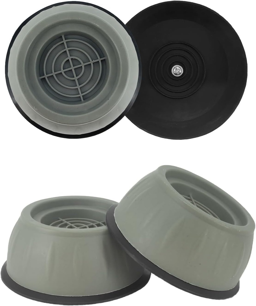 Washing Machine Foot Pads 4 Pcs Anti-Vibration Rubber Washing Machine Feet Pads: Anti-Slip, Noise Reducing, Anti-Walk, Suitable for Washer and Dryer