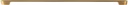 Brass Handle Gold Modern Style Knob Wardrobe Bedroom Living Room Door Handle Gold Handle Hardware Furniture - 2 Pack (Bronze, 128Mm (5In))
