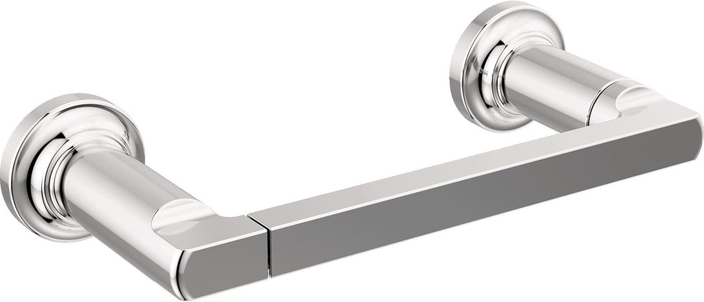 DELTA FAUCET 78955 Tetra Pivot Arm Toilet Paper Holder Bath Hardware Accessory in Polished Chrome
