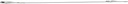 Delta 70024 Windemere 24 In. Wall Mount Towel Bar Bath Hardware Accessory in Polished Chrome