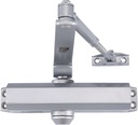 Medium Duty Commercial Door Closer - DC6003 Automatic Door Closer, Surface-Mounted Auto Door Closer, Size 3 Automatic Door Closer for Home & Light Commercial Property, Aluminum